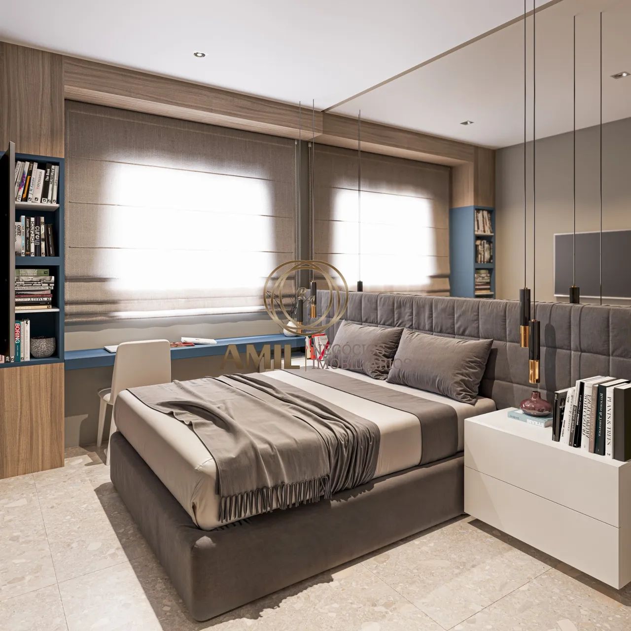 NA PLANTA / DA VINCI / 1, 2 e 3 Dormitórios / Lazer Completo / 42m² a 106m² / Zona Central - Foto 5