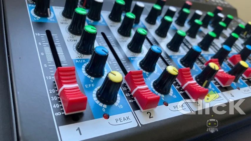 Profissional Mesas Som Vda107l Mixer Bluetooth 7 Canais - Foto 5