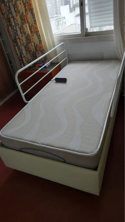Cama Articulada com Grade de Proteção