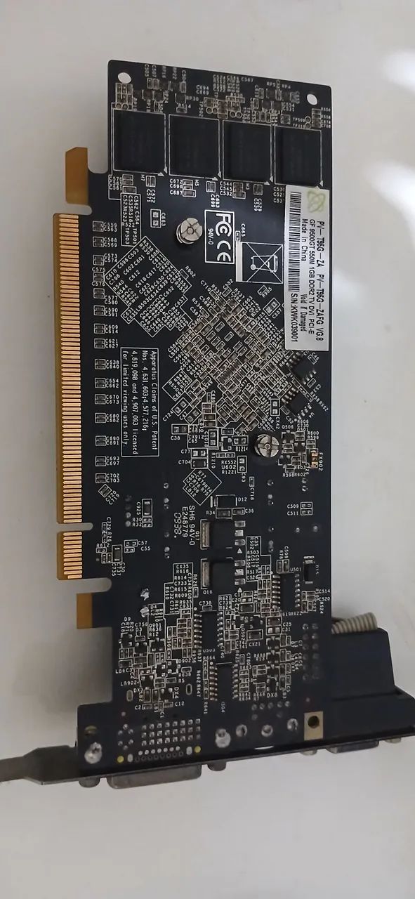 Placa de Vídeo  GeForce 9 Series gt9500 1 gb ddr2 64 bits - Foto 2