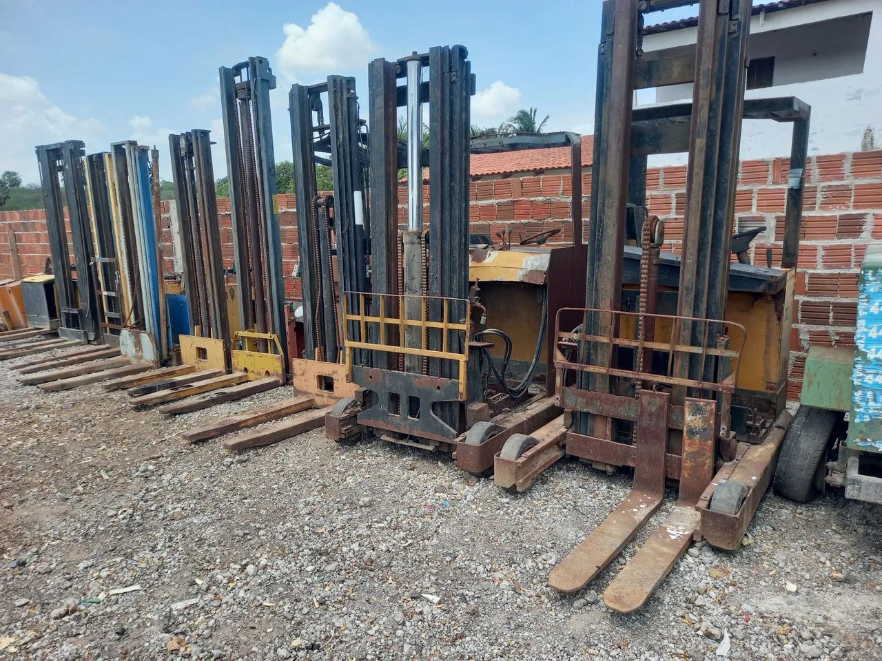 Empilhadeiras (lote com 10 máquinas)