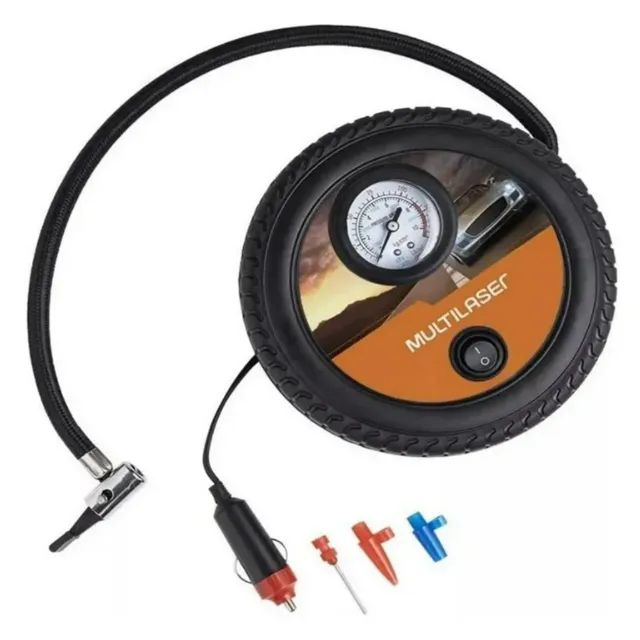 Compressor De Ar Mini 12v Automotivo - Foto 2
