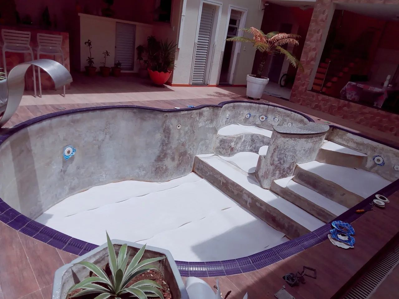 Piscina de vinil, construção, reforma de piscina. - Foto 5