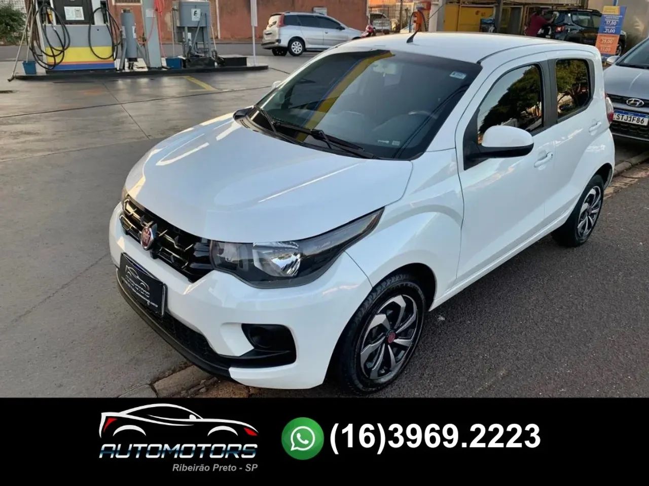 FIAT MOBI 1.0 EVO FLEX LIKE. MANUAL BRANCO 2017