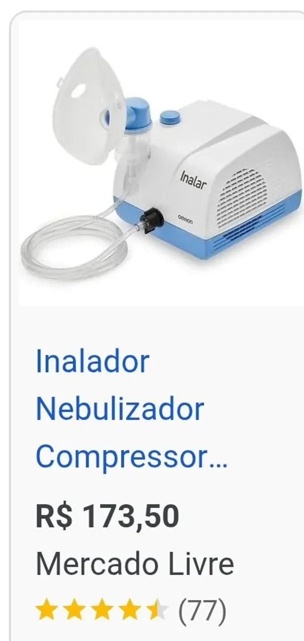 Inalador Compacto NS para todas as idades. - Foto 4