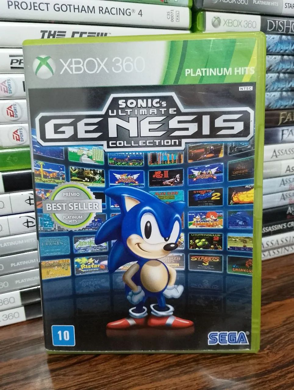 Sonics Ultimate Genesis Collection Xbox 360 - Faço OLXPAY 64313240127233120