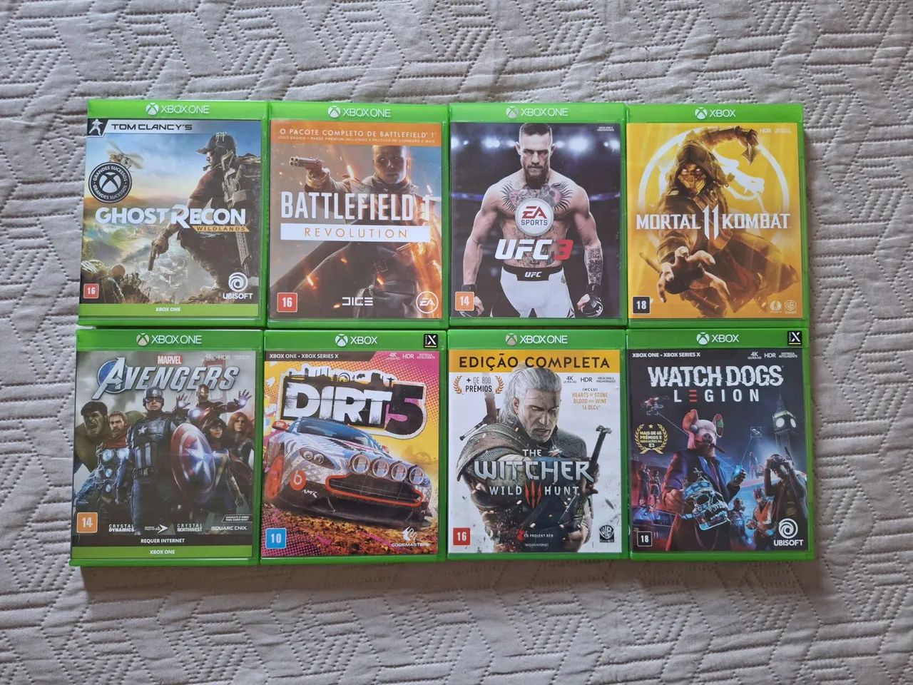Kit jogos Xbox