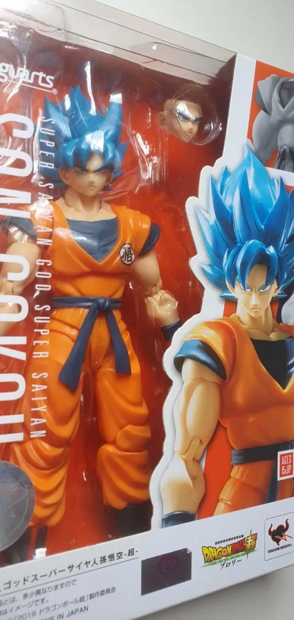 SH Figuarts Goku Blue [Lacrado] - Foto 5