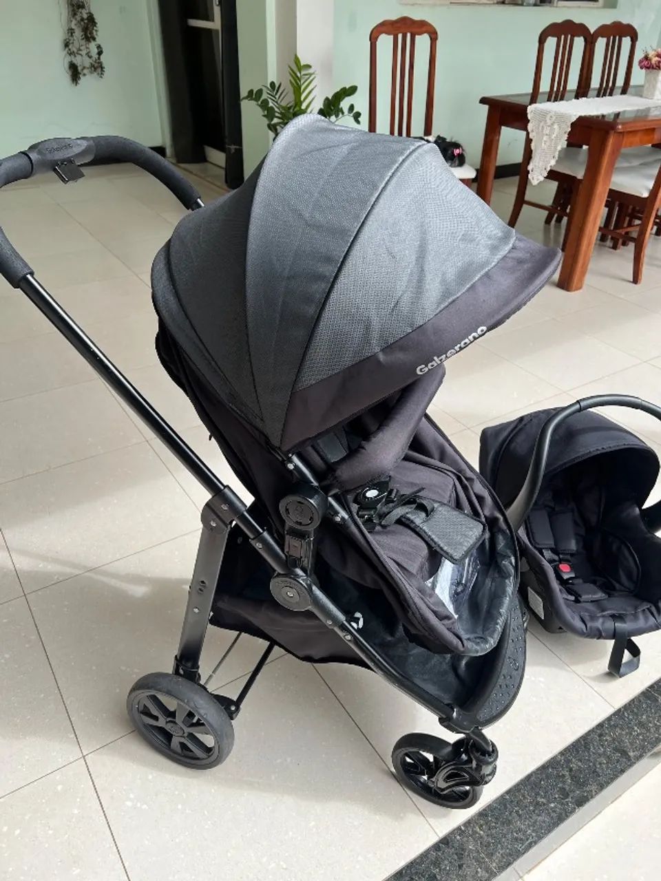 Carrinho de bebê + bebê conforto  - Foto 2
