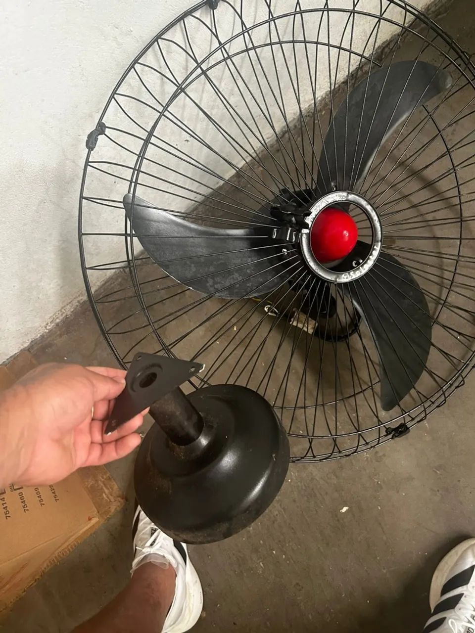 Ventilador industrial de parede
