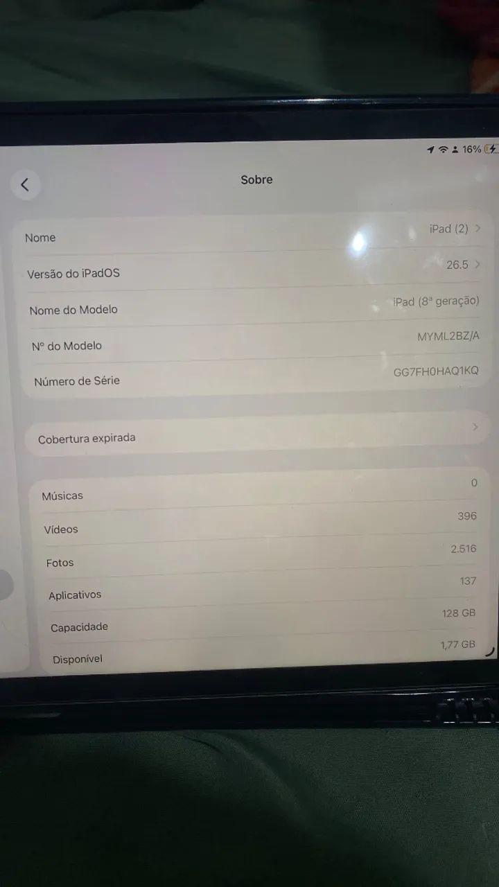 iPad 8 Wi-Fi + chip 128gb - Foto 4
