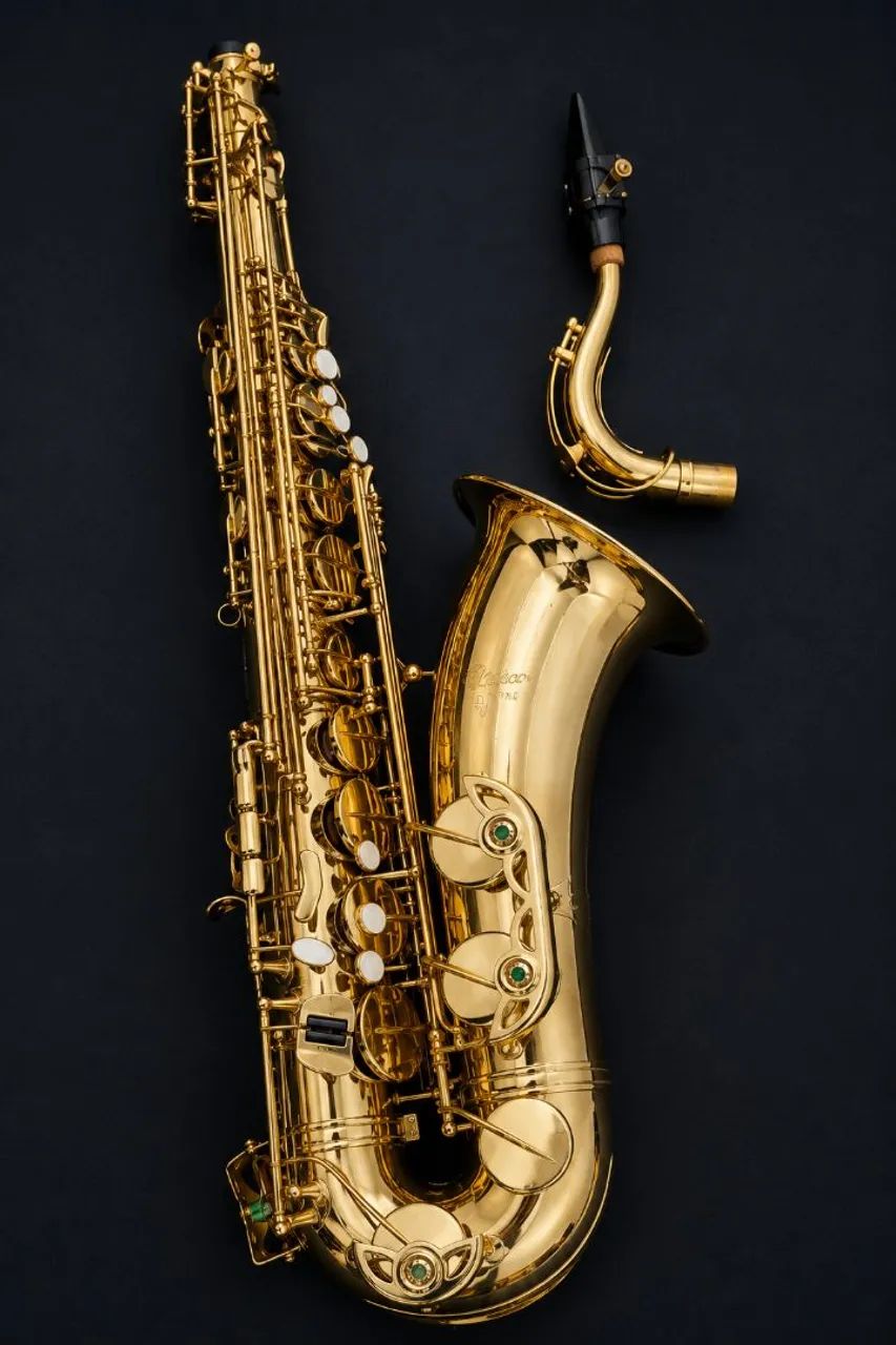 Saxofone Alto Blavera RC-107AL Completo com Case - Perfeito Estado de Funcionamento