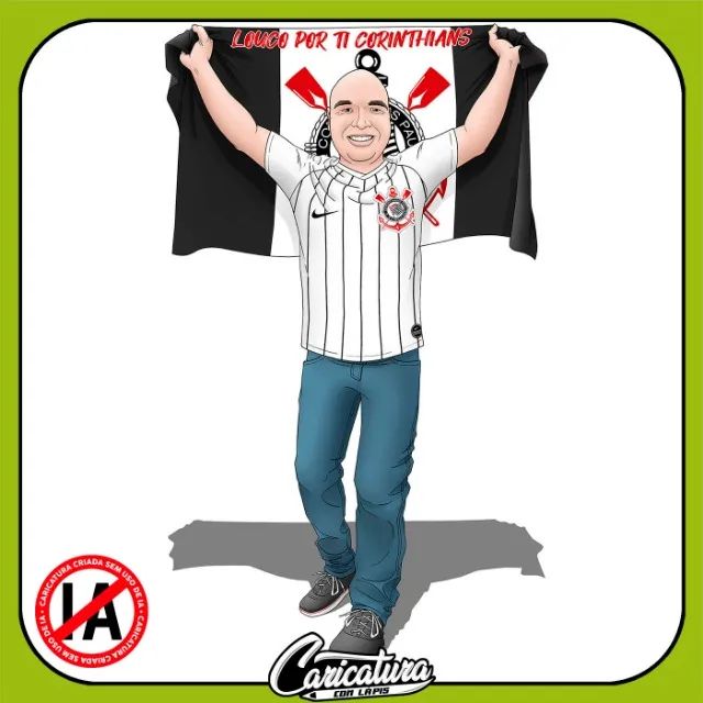 Caricaturas personalizadas sem uso de IA - Foto 4
