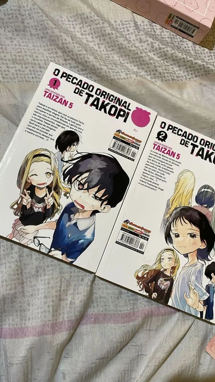 ワダアルコ　新刊 + 旧刊　1 〜 4 Box - O Pecado Original de Takopi Vols. 1 e 2 - Livros e revistas