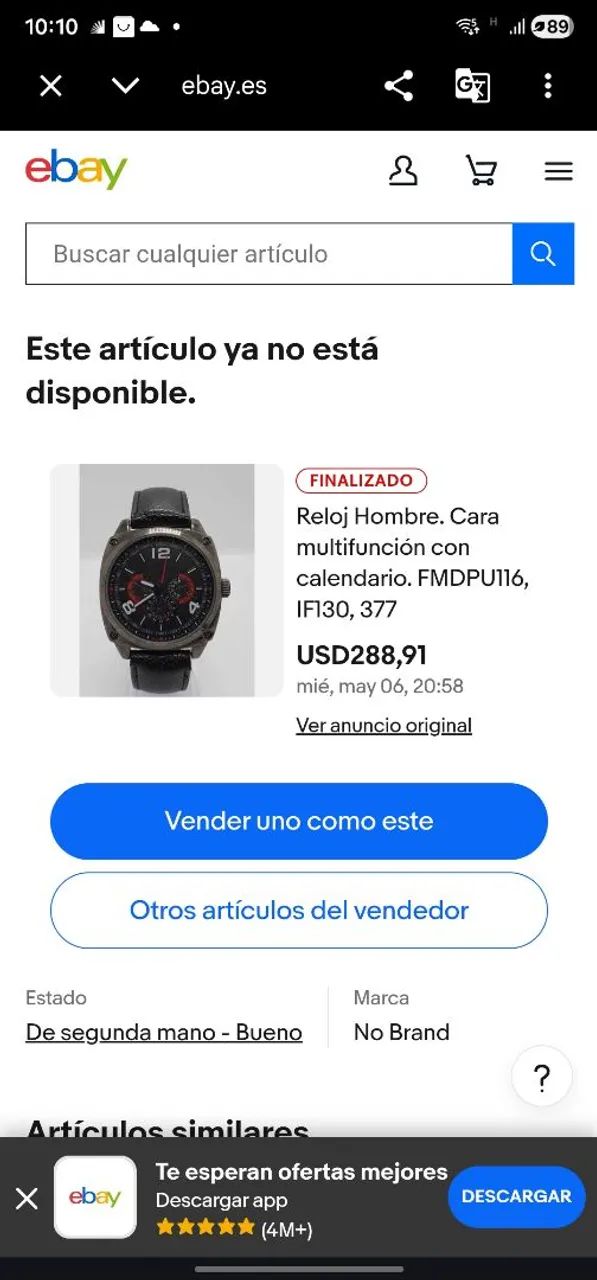 Relógio Masculino importado 