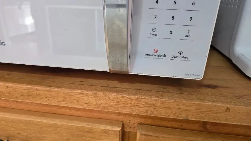 microondas branco 34litros panasonic - Foto 3