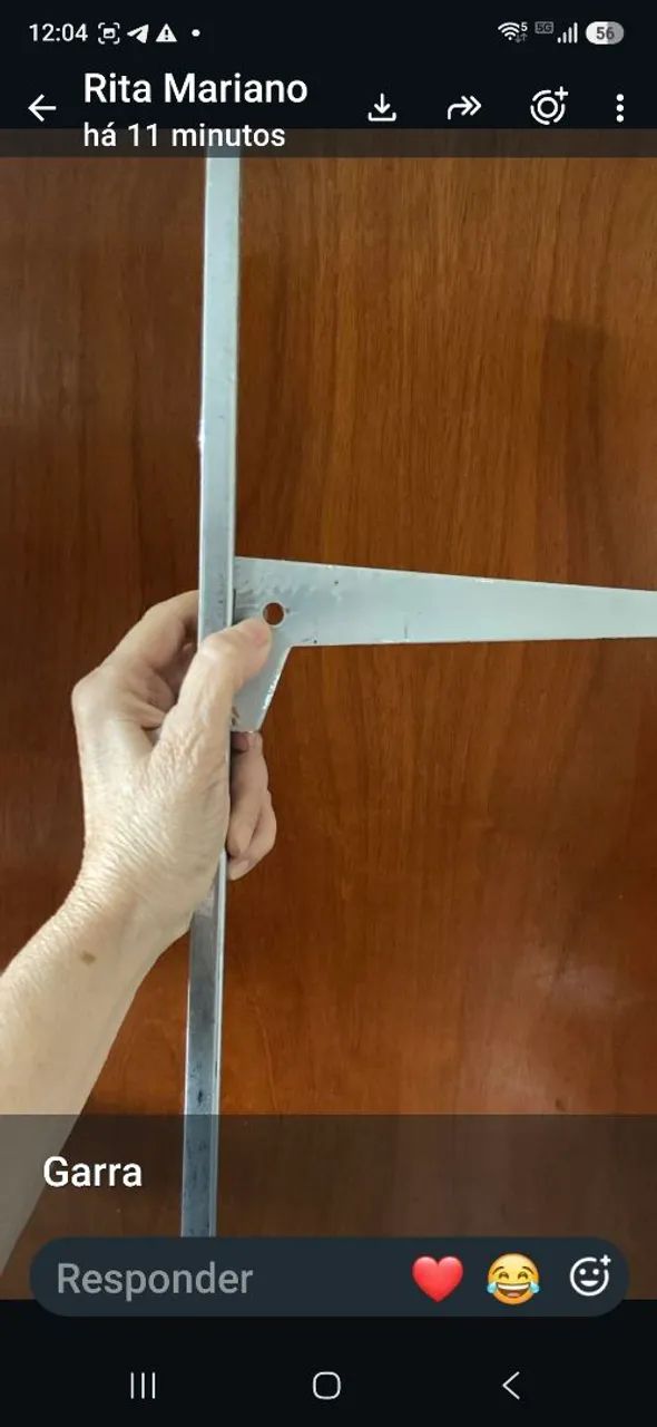 Arara com prateleira de vidro - Foto 3