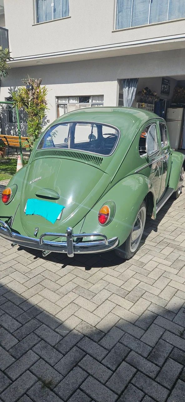 Fusca 1970 1a serie verde folha