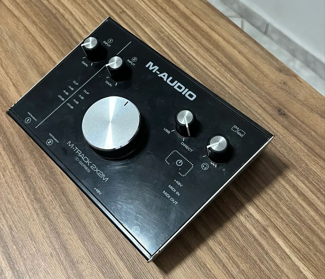 Interface De Áudio Midi Usb M-t rack 2x2m M-audio Preto 5v - Foto 3