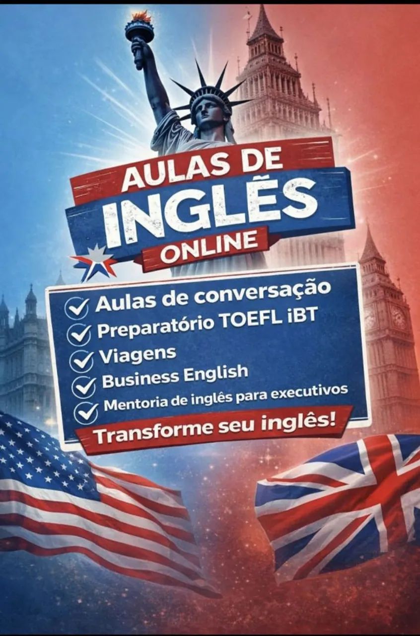 Aulas de Inglês - Viagens, Conversação, provas etc  - Foto 2