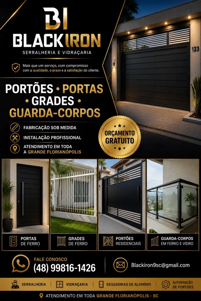 SERRALHERIA E VIDRAÇARIA  