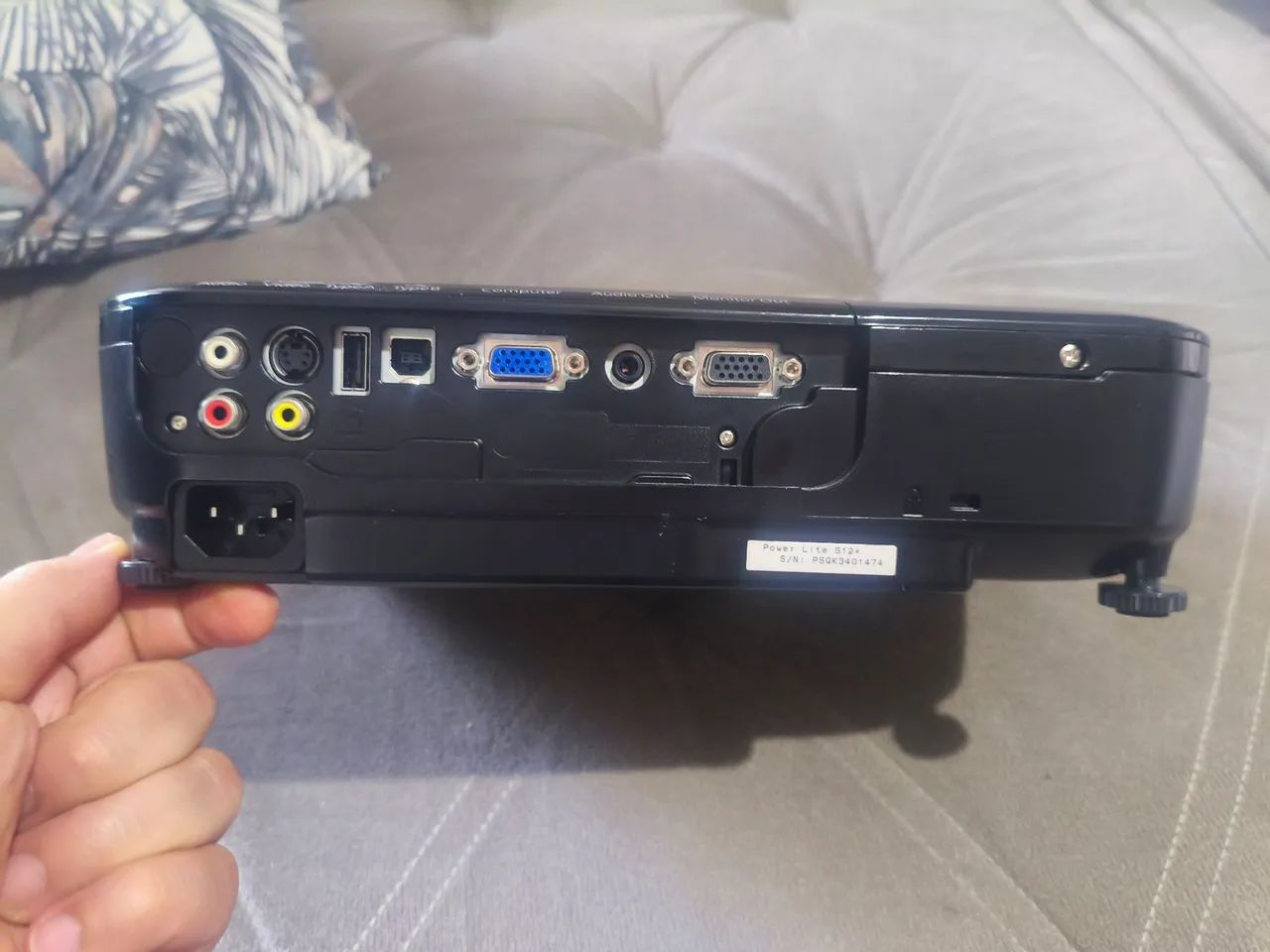 Retro projetor Epsom s12 power lite  - Foto 4