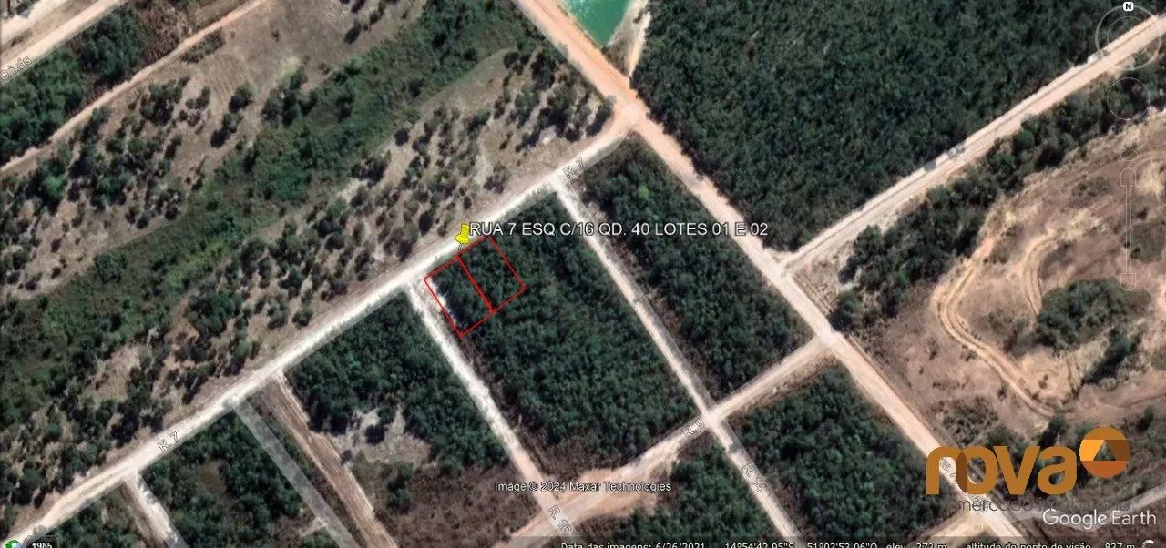 AREA COM 1,187,40 M² DOIS LOTES ARUANÃ. - Foto 5