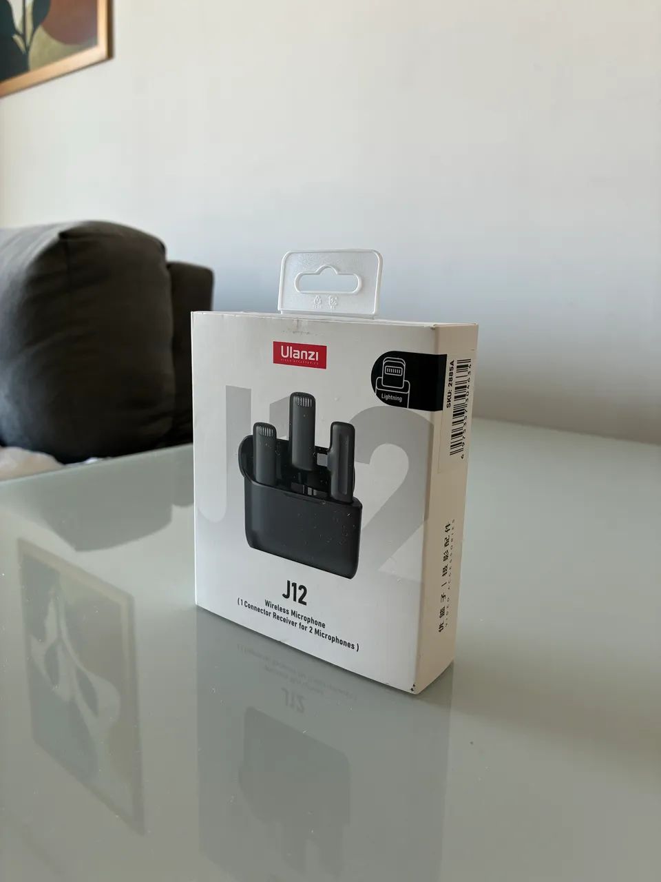 2 Microfone Lapela Profissional - Ulanzi J12 IOS