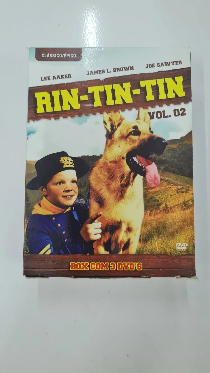 DVDS RIN TIN TIN ORIGINAL COLEÇÃO