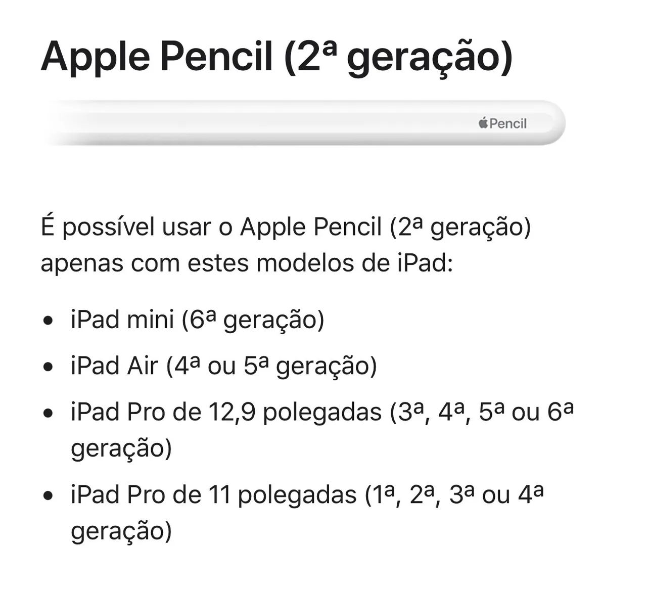 Apple Pencil 2  - Foto 5
