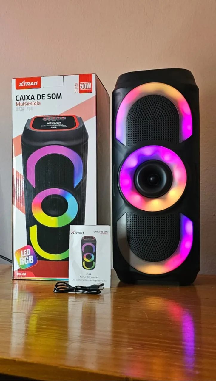 Caixa de Som Bluetooth XTRAD CS-30 - Foto 2