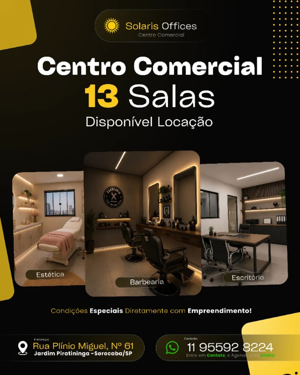 Salas Comerciais Para  Locação "SolarisOffices - Sorocaba/Sp" - Foto 4
