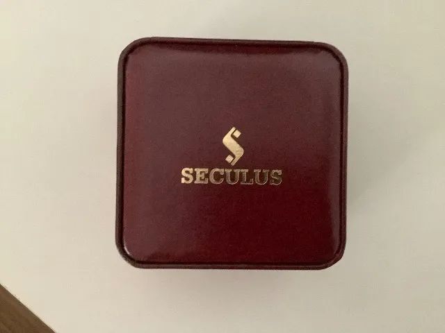 Vendo relógio da Seculus novo com fundo azul escuro - Foto 3