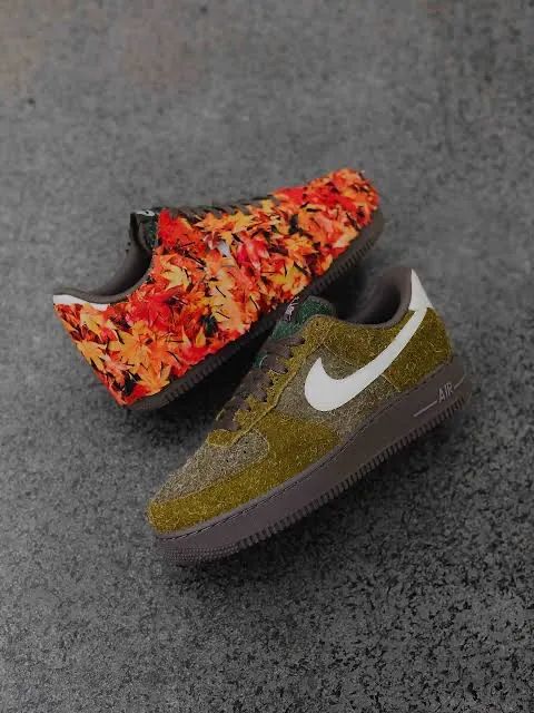 Nike Airforce 1 Leaf Camo