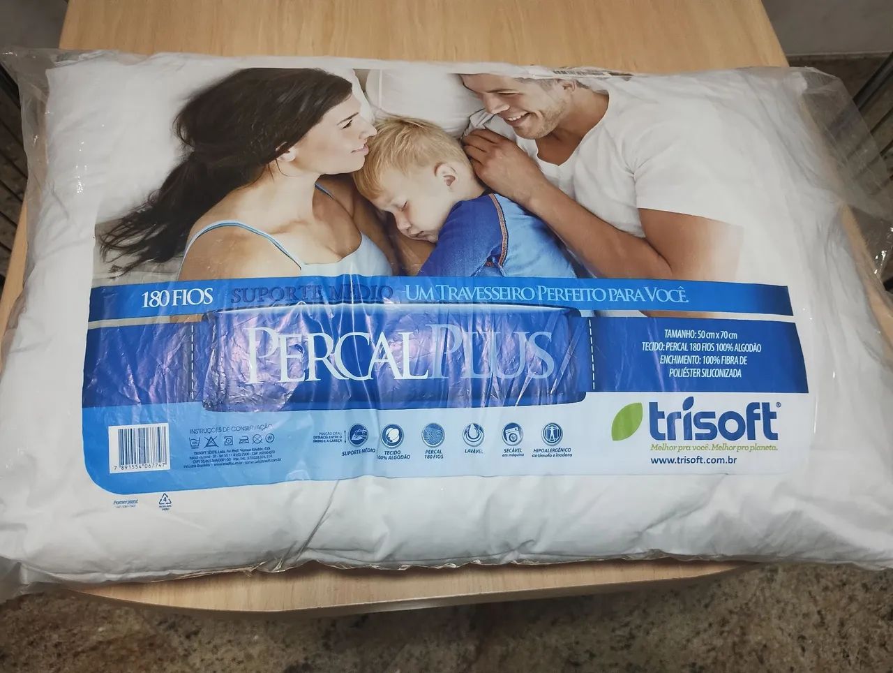 Travesseiro Trisoft Novo 