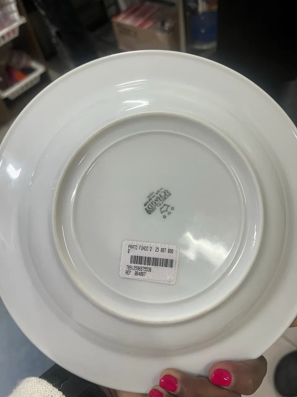 Prato porcelana 
