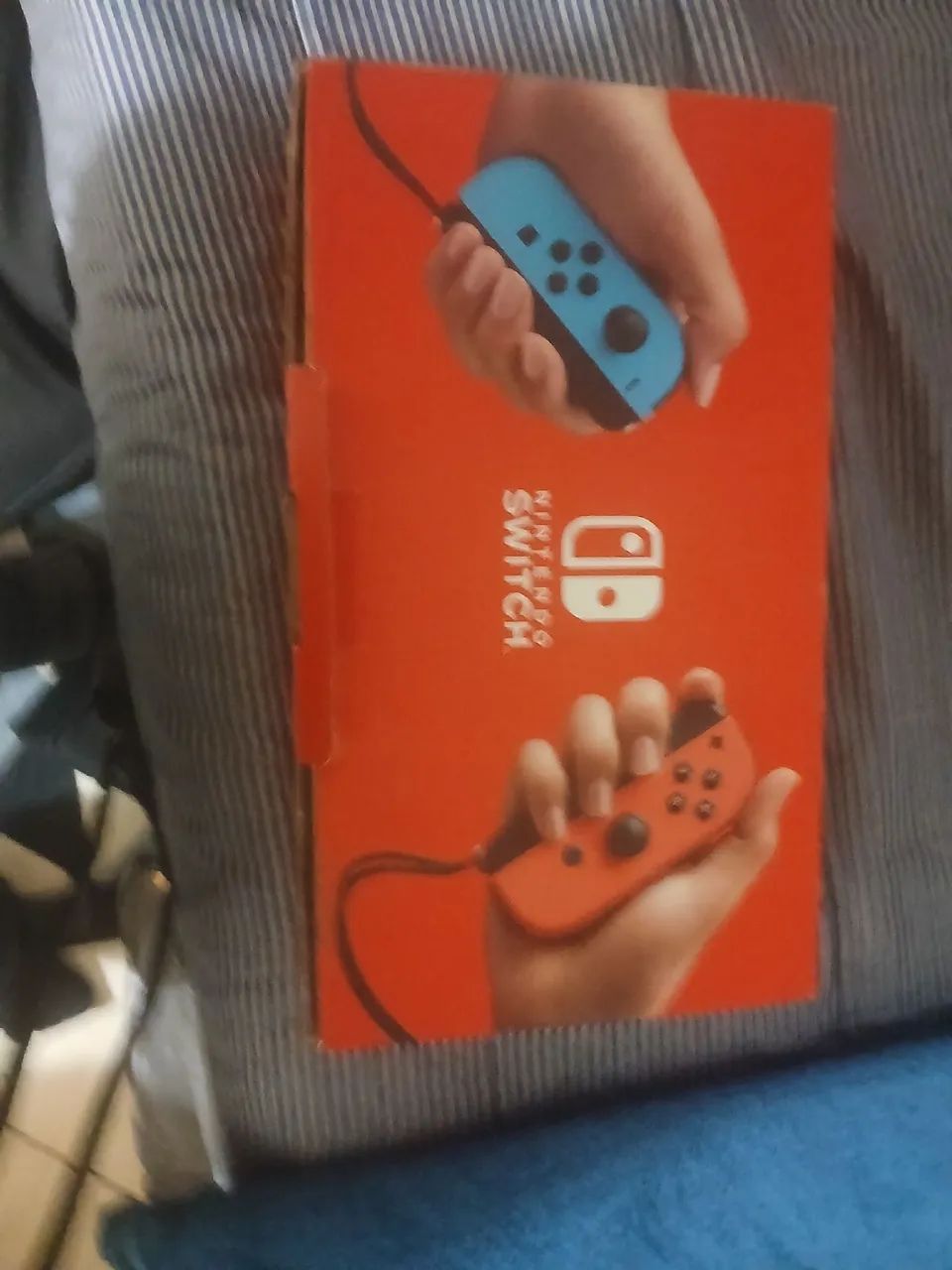 caixa sem nintendo switch 1 com manual acessórios  - Foto 2