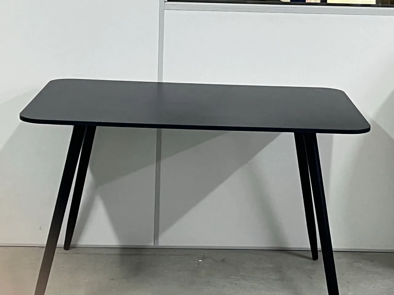 Mesa Retangular MDF Preta 120x80 - Foto 3