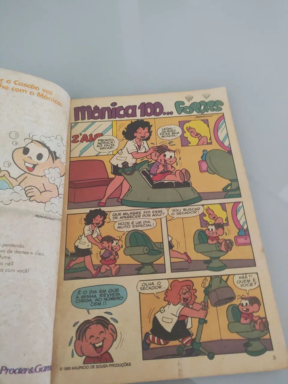 Gibi Monica 100 e Cebolinha 100 editora Globo - Foto 2