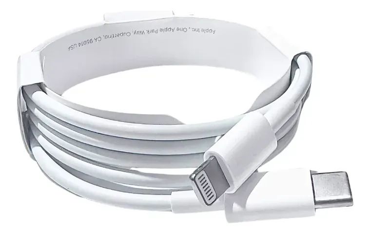 Cabo De Carregamento Iphone Apple Usb-c Lightning Branco - Foto 2
