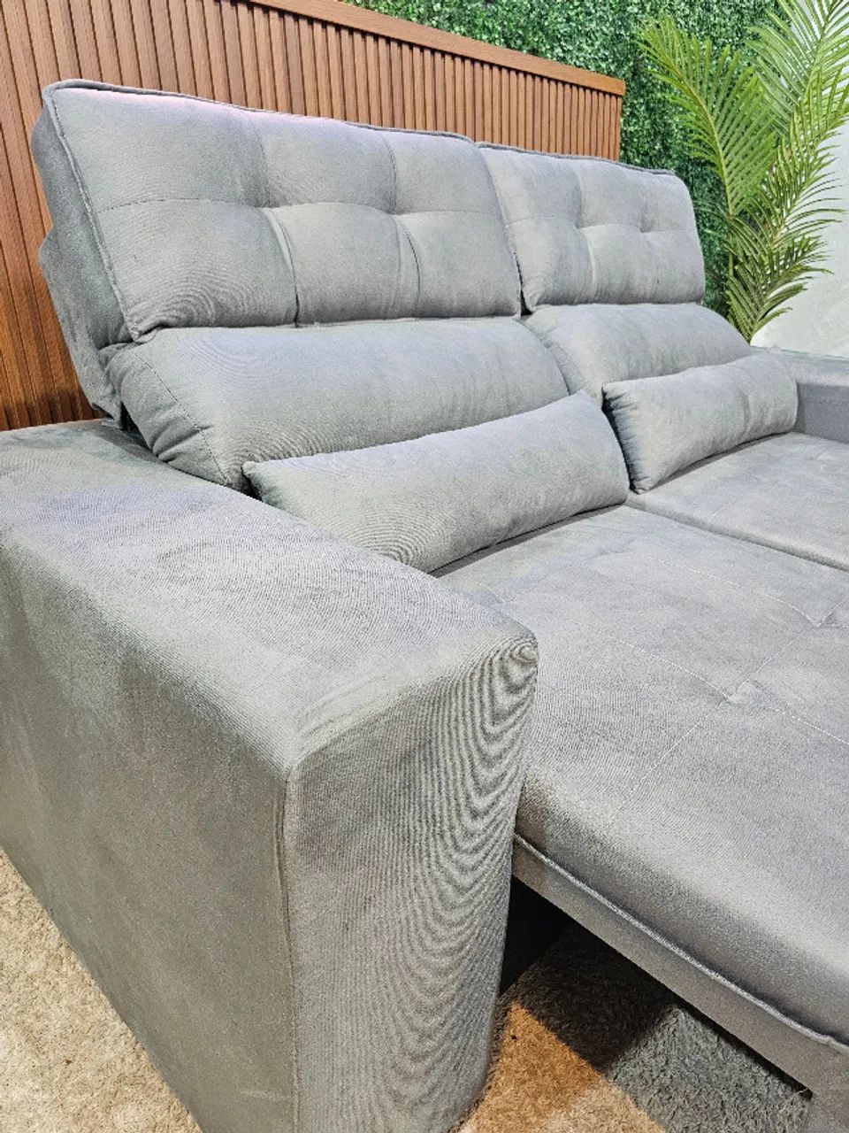 SOFA DOM RETRATIL E RECLINAVEL  - Foto 4