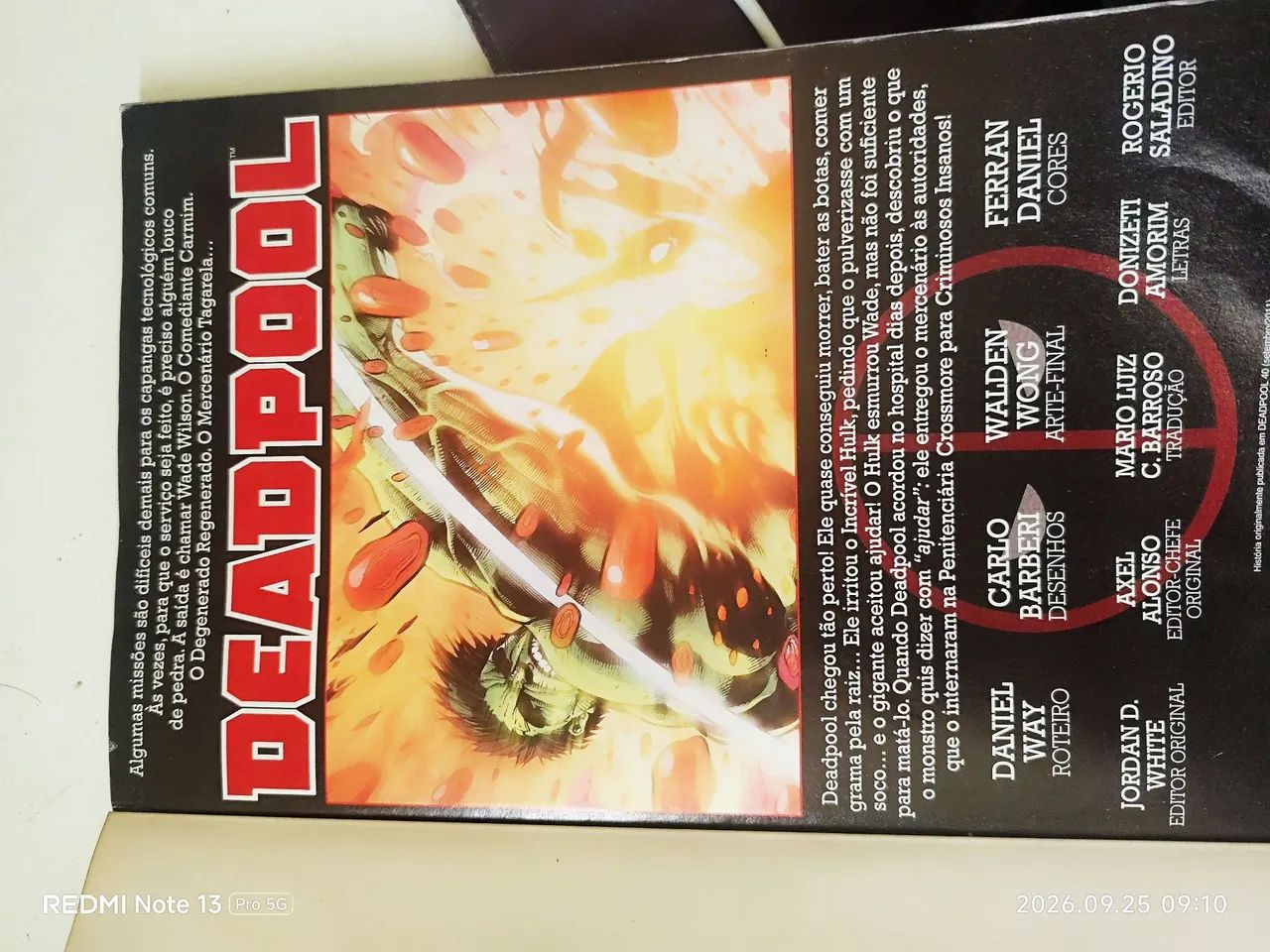 Revista Deadpool  - Foto 5