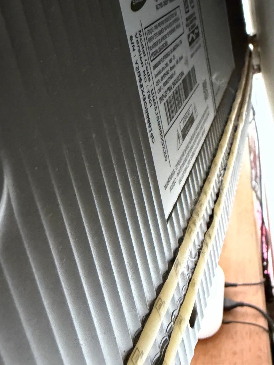 Tv Samsung 55 polegadas 55JS9000 COM DEFEITO! LER ANÚNCIO!!? - Foto 4