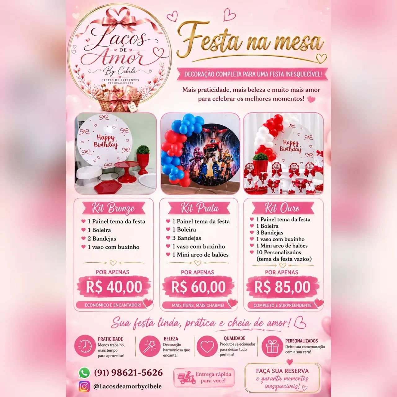 Festa na mesa