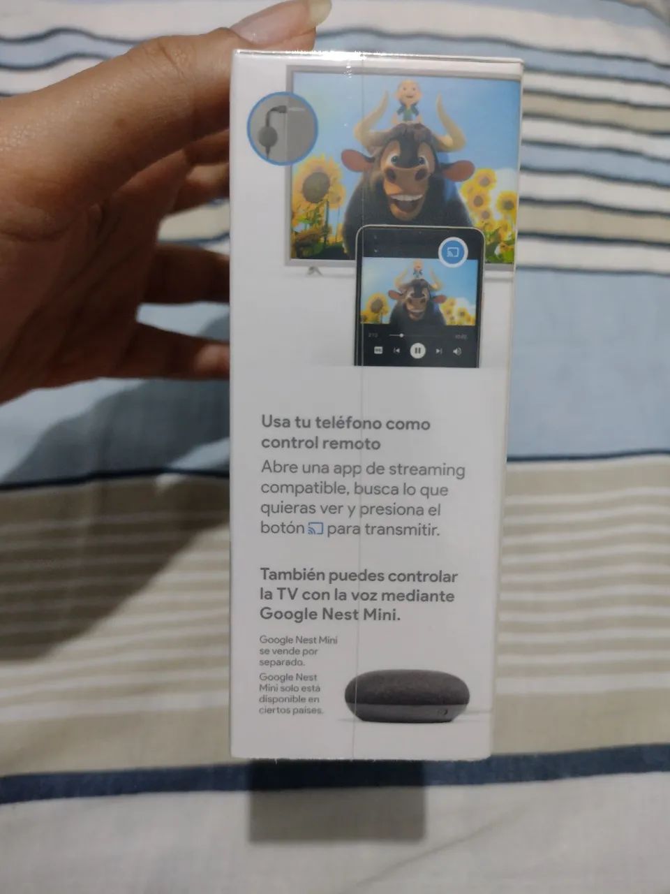 Google Chromecast 3ª geração - lacrado importado do Chile  - Foto 3