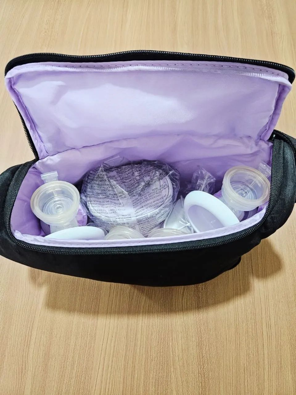 Bolsa e Bomba extratora de leite elétrica dupla - Avent - Foto 2