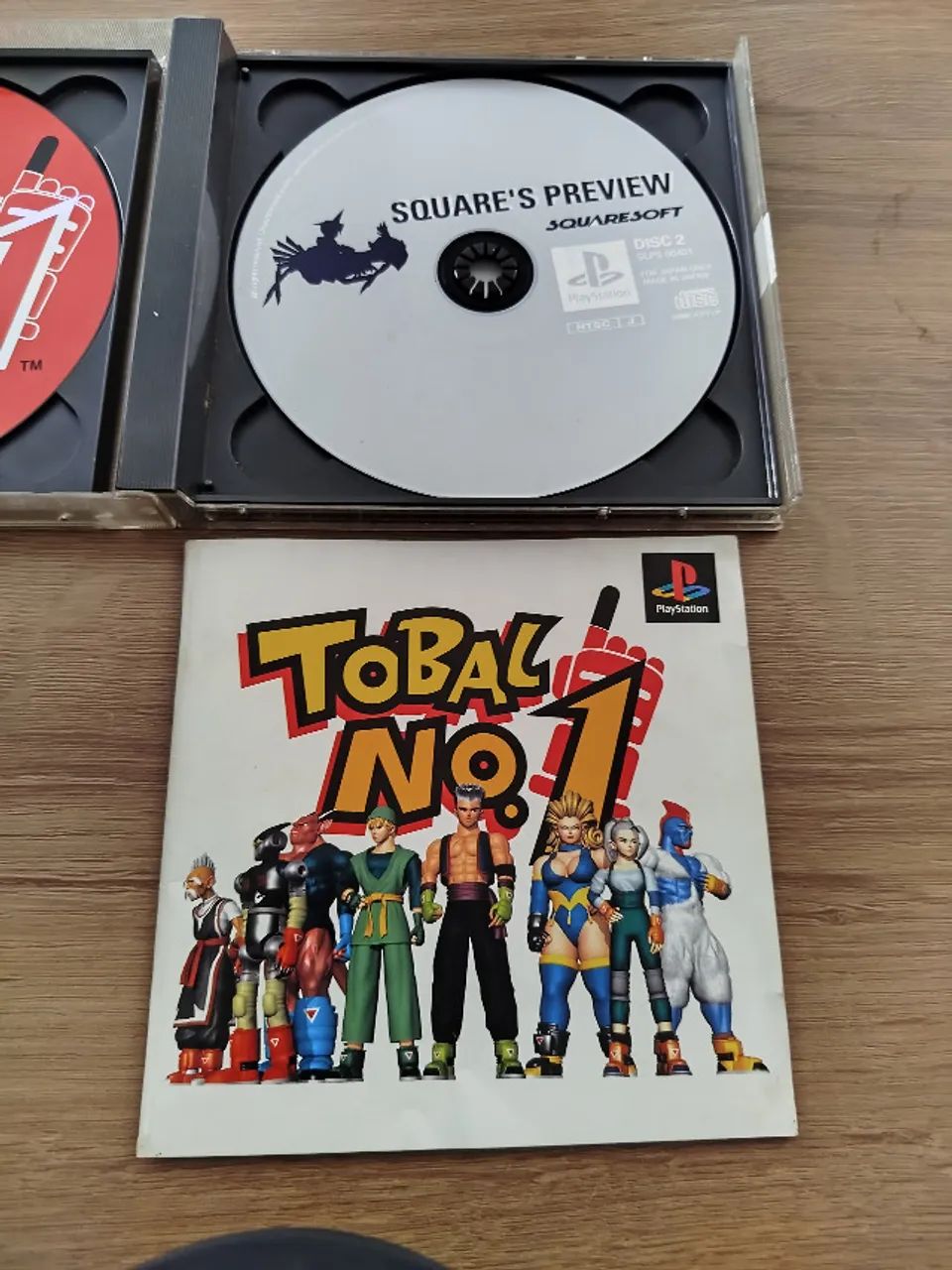 Jogo CD TOBAL PS1 versão JP original - Foto 3