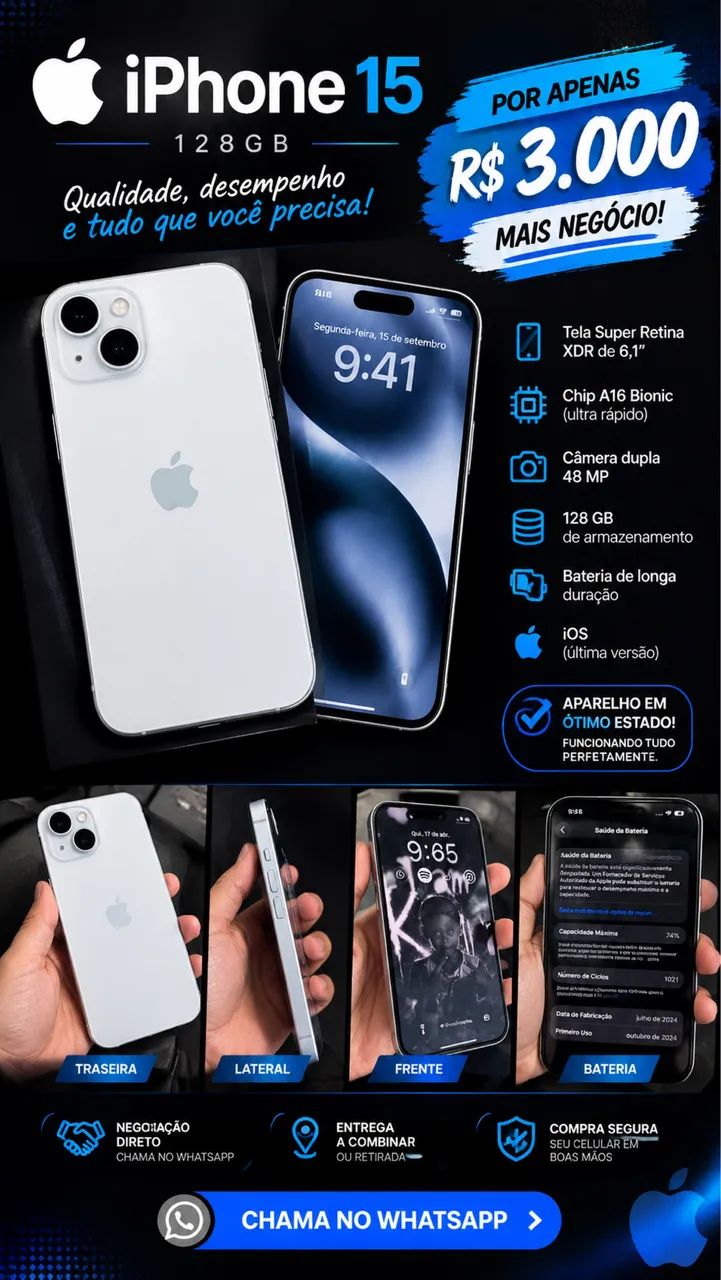 IPHONE 15 - Foto 3