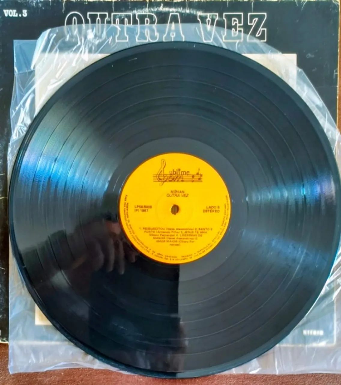 Lote 2 Lps Discos De Vinil Gospel Evangélico Míriam - Raros - Foto 5