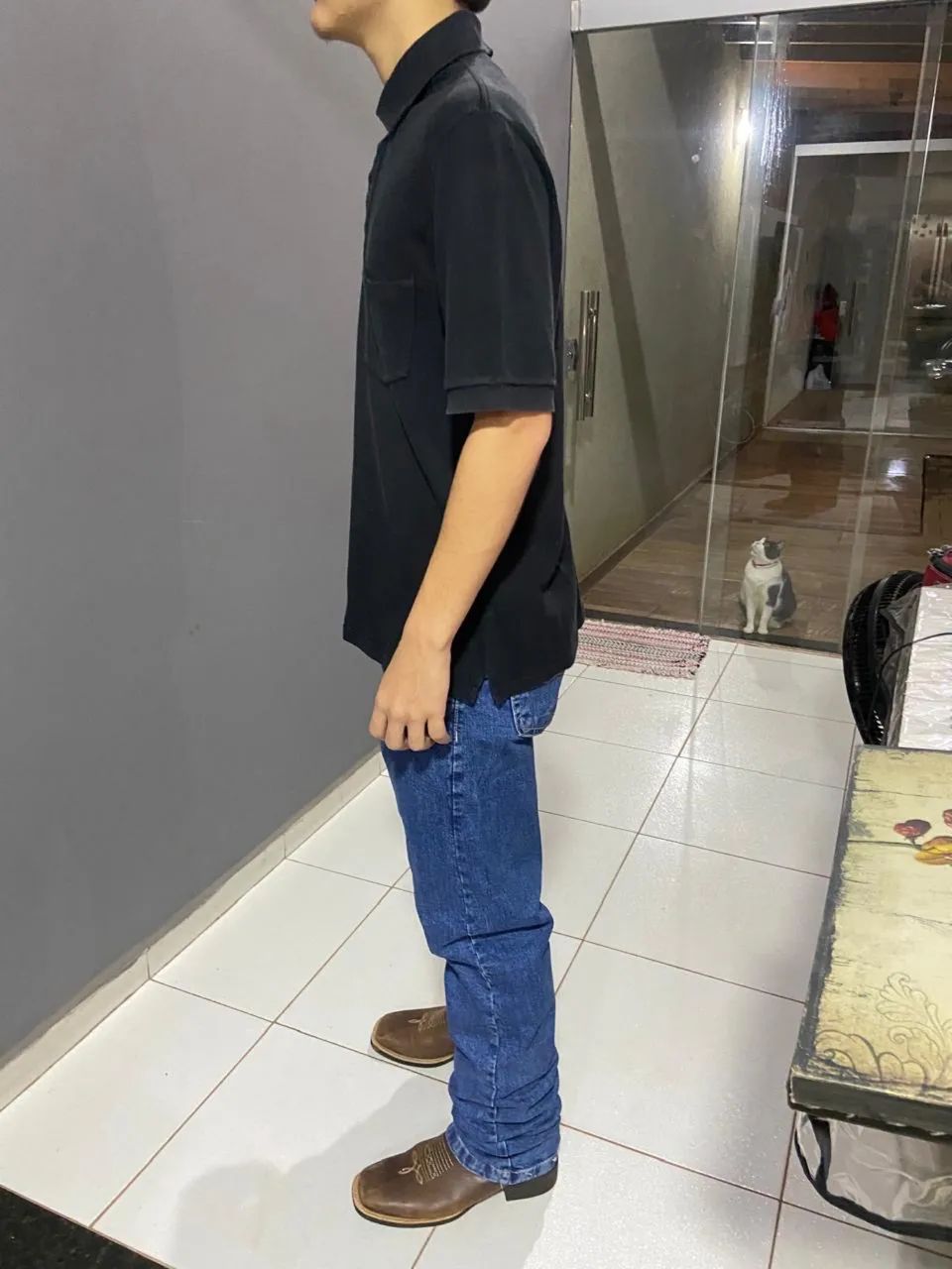 Camisa polo preta brooksfield - Foto 3